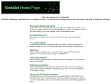 Tablet Screenshot of mathmol.net